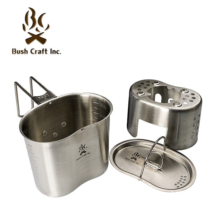 Bush Craft Inc. キャンティーンクッカーキット<br>【ブッシュ