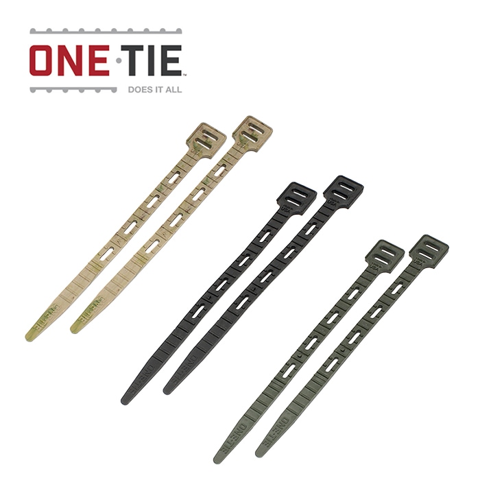 One-Tie 8インチ(2本セット) 【ワンタイ 8inch】ミリタリー アウトドア