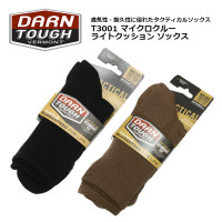 DARN TOUGH TACTICAL T3001 �ޥ��������롼 LC ���å���<br>�ڥ����󥿥� �����ƥ����� T3001 Micro Crew Light Cushion Socks�ۥ�� �ߥ꥿�꡼ ���� �����ȥɥ�