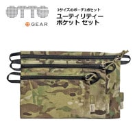 OTTE GEAR 桼ƥƥ ݡ 3å<br>ڥå  Utility Pouch Set/3ۥ ǥ ߥ꥿꡼ ȥɥ Х  奢 ȥ꡼ Х ݡ Х ġ 󥰥ɥ饤 º  ʥ åѡ ü ʻȤ