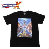 ���å��ޥ�X �ӥ��奢�� T�����/25��ǯ���˥С����꡼���쥯�����<br>��Rockman X Visual Tee/25th Anniversary Collection������ ��� ��ǥ����� CAPCOM ���ץ��� ������ ����饯���� �ȥåץ� ����ʡ� �ץ��� Ⱦµ ���åȥ� �����ץ� OUTLET SALE 50%OFF