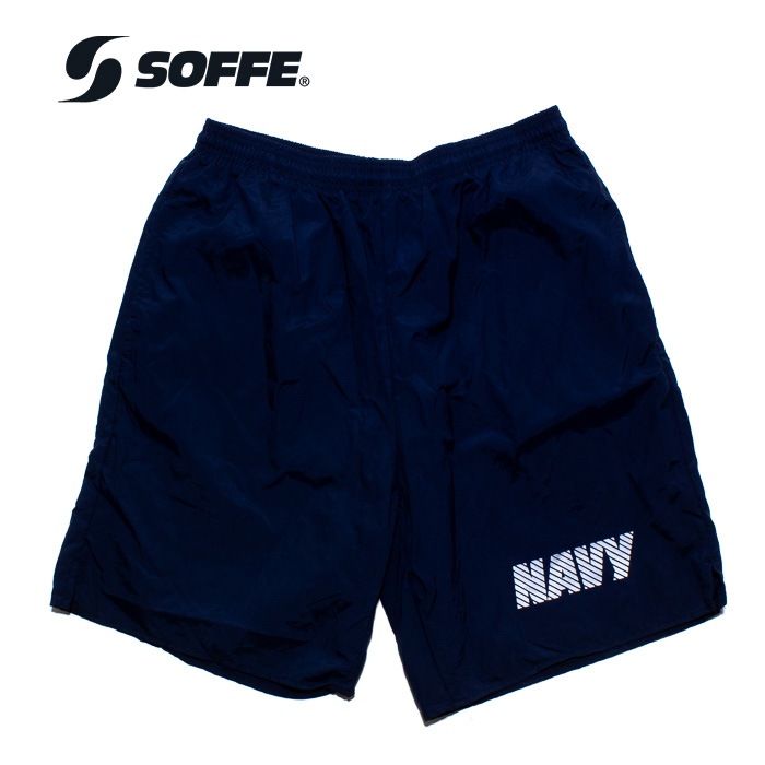 実物実物放出品】US GI SOFFE NAVY SHORTS DEADSTOCK 8inch<br>【官給