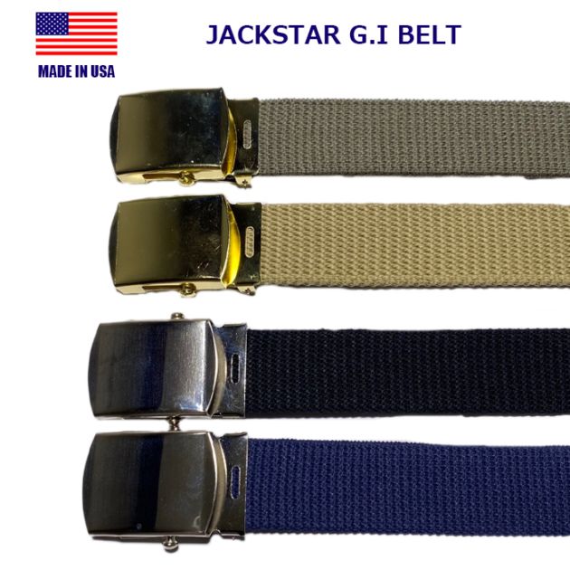 JACKSTAR001 GI BELT / ジャックスター001 ジーアイベルト】<br>ベルト