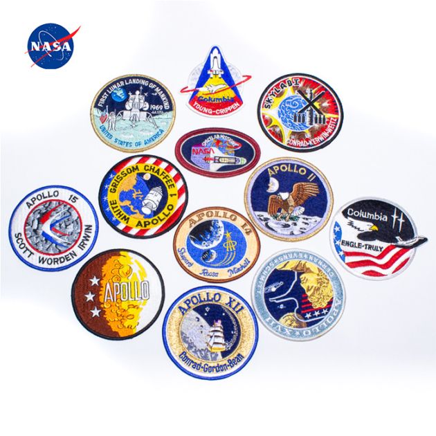 【新品未使用品】UCQBS IRパッチ サバゲー ワッペン NASA PATCH 12 SET <br>【ナサ パッチ 12枚セット】<br