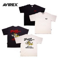 AVIREX FLYING TIGER S/S TEE<br>ڥӥå ե饤󥰥 硼ȥ꡼ Tġ<br>783-5234004  ǥ ߥ꥿꡼ ȥɥ 奢 T ץ졼 åɥ顼 롼ͥå ɽ å