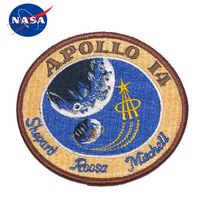 NASA PATCH  APOLLO 14<br>ڥʥ ѥå ݥ14<br> ߥ꥿꡼ ȥɥ 奢 Х ɽ åڥ ѥåѥͥ ٥륯   ץ
