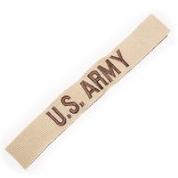ARMY NAME TAPE BDU TAN<br>ڻɽ͡ơ ꥫΦѡۥߥ꥿꡼ ХХ륲 Х ȥɥ BDU Ʈ Φ  ͡ơ  º ץ ARMY 3C