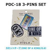 PDC-18 3-PINS SET �����եƥ����ԥ�<br>��PDC-18 ���ԥ󥺥��å� �����եƥ����ԥ�ۥߥ꥿�꡼ ��� ��ǥ����� �ե��ߥ꡼ �Х��� �Хå� ��������� �����奢�� �ԥ� ���� ���������꡼ �Хå� �ݡ��� �� �������� 3���å�