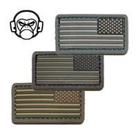 MIL-SPEC MONKEY US Flag PVC Mini REV Patch<br>ڥߥ륹ڥå󥭡 USեå PVC ߥ С ѥåۥߥ꥿꡼ POLICE Х ХХ륲 åڥ