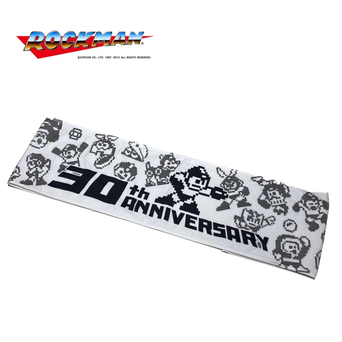 ロックマン 30周年記念 マフラータオル<br>【Rockman 30th