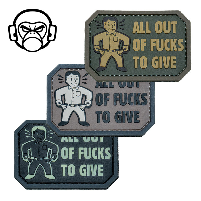 MSM All Out PVC Patch<br>【MIL-SPEC MONKEY オールアウト PVC パッチ