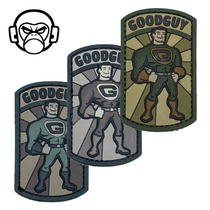 MSM GoodGuy PVC Patch<br>【MIL-SPEC MONKEY グッドガイ PVC パッチ