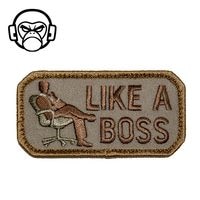 MSM Like A Boss Patch<br>MIL-SPEC MONKEY 饤  ܥ ѥåۥߥ꥿꡼ ХХ륲 åڥ ٥륯դ