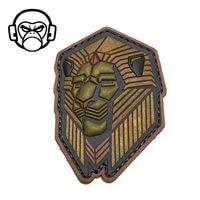 MSM Industrial Lion PVC Patch<br>MIL-SPEC MONKEY ȥꥢ 饤 PVC ѥåۥߥ꥿꡼ ХХ륲 åڥ ٥륯դ