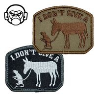 MSM Rat's Ass Patch<br>��MIL-SPEC MONKEY ��å� ���� �ѥå��ۥߥ꥿�꡼ ���Х��Х륲���� ��åڥ� �٥륯���դ�