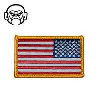 MSM US Flag Reversed Patch<br>��MIL-SPEC MONKEY ����� ��С��� �ѥå��ۥߥ꥿�꡼ ���Х��Х륲���� ��åڥ� �٥륯���դ�