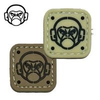 MSM Monkey Stencil PVC 1inch Morale Patch<br>Mil-Spec Monkey 󥭡 ƥ󥷥 PVC 1 顼 ѥåۥ ǥ ߥ꥿꡼ ȥɥ 奢 Х ѥåѥͥ Х ġ ݡ 塼ƥ  ꡼   ץ ɽ åڥ ٥륯