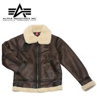 ALPHA MJM55506C1 B-3 JACKET եࡼȥ B-3<br>ڥե B-3 㥱å FAKE MOUTONۥ ߥ꥿꡼奢 ȥɥ ȥ꡼ Х ġ ݥå åѡ  ݥꥨƥ ܥ  ե饤ȥ㥱å