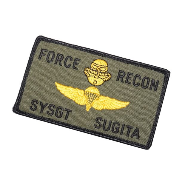 60年代　米軍ベトナム戦　ビンテージ　ネームバッジ 米軍 US ARMY ネーム ワッペン パッチ ベトナム戦 ファティーグ