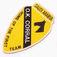 O.K. CORRAL SAUDI PATCH�ڥ���ꥫΦ�� �Ѵ����� ��쵳ʼ ���������Ҿ� ��åڥ�ۥߥ꥿�꡼ ���Х��Х륲���� ���Х� �����ȥɥ� BDU ��Ʈ�� ���� ���� ���� �º� USAF ARMY �Ѵ� ��Ʈ�� ���ⵡ ��ʼ ����������ӥ� OK �Ҿ�