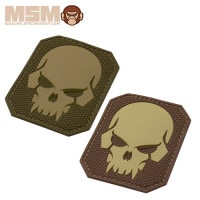 MSM �ѥ��졼�� ������ �顼�� PVC�ѥå�<br>�ڥߥ륹�ڥå���󥭡� Pirate Skull Large Patch�ۥ�� �ߥ꥿�꡼ �����ȥɥ� �����奢�� ���Х� �Х��� �ġ���� ���ݡ��� ���塼�ƥ��� �������� ���������꡼ ���� ���� �����ץ� ��С� ��åڥ� �٥륯��