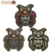 MSM SAMURAI HEAD PVC PATCH<br>��MIL-SPEC MONKEY �ߥ륹�ڥå�����󥭡� ����饤 �إå� �ѥå��ۥߥ꥿�꡼ �����ȥɥ� �����奢�� ���Х� �Х��� �ġ���� ��������� ��åڥ� �ѥå��ѥͥ� �٥륯�� BDU ������ ��� �� OUTLET SALE