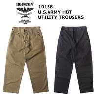 HOUSTON 10158 U.S.ARMY HBT UTILITY TROUSERS�ڥҥ塼���ȥ� US�����ߡ��إ��ܡ���ĥ���桼�ƥ���ƥ��ȥ饦�������� ��� �����奢�� ���ȥ꡼�� �����Х� �Х��� �ġ���� ��������� �٥������ѥ�� ������� ������� �ҥ塼���ȥ� houston 10158 40ǯ��