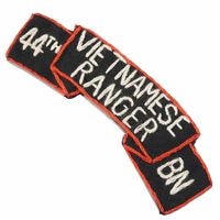 US VIETNAMESE RANGER 44TH SHOULDER TAB Handmade<br>��US �٥ȥʥߡ�����󥸥㡼 44th ������������ �ۥ�� �ߥ꥿�꡼ ��ܥ� ����� ���� US �٥ȥʥ� ��åڥ� �ѥå� BDU LEAF �꡼�� ��󥸥㡼 RANGER 