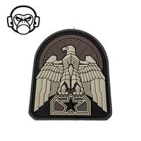 MSM MIL-SPEC MONKEY Industrial Eagle PVC Patch<br>�ڥߥ륹�ڥå�����󥭡� ��������ȥꥢ�� �������� PVC �ѥå��ۥ�� �ߥ꥿�꡼ ��åڥ� �٥륯���դ� �Х����ϥ����� BDU