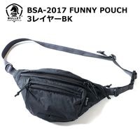 BULLET BSA-2017 FUNNY POUCH 3�쥤�䡼BK�ڥХ�å� �ե��ˡ� �ݡ��� 3�쥤�䡼BK�ۥХꥹ�ƥ��å��� ��� �ߥ꥿�꡼ �����奢�� �����ȥɥ� ���ȥ꡼�� �Х��� �ġ���� ��������� �ݡ��� �ʥ����� �����ǥ��ʥ����� Ballistics BALLISTICS �Хꥹ�ƥ����� EAGLE��