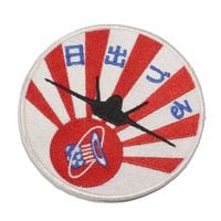 F22 USAF Raptor Sunrise Patch w/hook <br>��F22 ��ץ��� ���ФŤ� ��åڥ�ۥߥ꥿�꡼ ���Х��Х륲���� ���Х� �����ץ� ������ BDU ���㥱�å� ��Ʈ�� ��åڥ� �٥륯�� ���Ĵ��� ��ץ��� F35 F22 YF23 ��Ʈ��