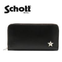SCHOTT ONESTAR ZIP WALLET<br>�ڥ���å� ��󥹥��� ���åץ�����åȡ�7825970021 ��� �ߥ꥿�꡼ �����奢�� �����ȥɥ� �Х��� �ġ���� �л� ������ �쥶�� �ܳ� ����ꥫ �Х����� ��󥹥��� �ϳ� ������ ��ʪ ������å� ���� Ĺ���� ���åץ�����å�