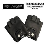 BIOHAZARD DETH ISLAND Leon Half Finger Gloves<br>�ڥХ����ϥ����� �ǥ��������� �쥪�� �ϡ��եե��󥬡� �������֡ۥ����� ���ץ��� capcom �ǲ� BASS �쥪�� ���ꥹ ���� ���륫�ȥ饺 ���ɥ䥳��� �쥶���������� �����ȥ����� �ϡ��եե��󥬡� �Х��� �Х�����