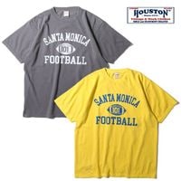 HOUSTON 22436 PIGMENT PRINT TEE(SANTA MONICA)<br>�ڥҥ塼���ȥ� 22436 �ԥ����ȥץ���ȾµT����ġ�<br>��� ��ǥ����� �ߥ꥿�꡼ �����ȥɥ� �����奢�� T����� �ԥ����� ���åȥ�100�� �������� SANTA MONICA ���󥿥�˥� ���ᥫ��