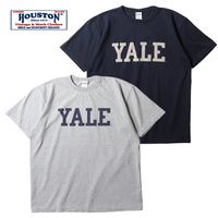 HOUSTON 22422 HOUSTON��YALE PRINT TEE<br>�ڥҥ塼���ȥ� 22422 �ҥ塼���ȥ��YALE�ץ���ȾµT����ġ�<br>��� ��ǥ����� �ߥ꥿�꡼ �����ȥɥ� �����奢�� T����� ���åȥ�100�� �������� YALE����� ���ᥫ�� ������ơ��� ����å�T