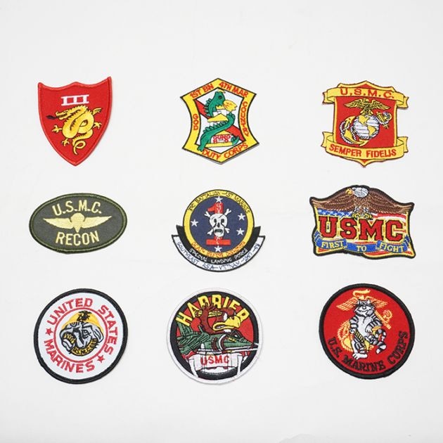 限定品　米海軍　原潜　チャレンジ　ワッペン　まとめ売り ☆ワッペンまとめ売り☆ アメリカ海兵隊系33枚SET【アメリカ USMC 海