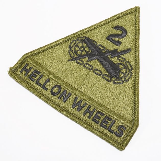 ARMY 2ND ARMORED DIV BDU用 OD【アメリカ陸軍 第二機甲師団 ワッペン