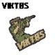 VIKTOS �饤�֥ܡ��� ����ե��ѥå�<br>�ڥ������ȥ� �ӥ��ȥ� Live Ball Moralpha Patch�ۥߥ꥿�꡼ ���Х� �����ȥɥ� ���ݡ��� ���塼�ƥ��� �Х��� �ġ���� ��������� �ѥ�����եå� �٥륯�� �ѥå��ѥͥ� PVC��С� �������� ���������꡼ ���� ��åڥ�