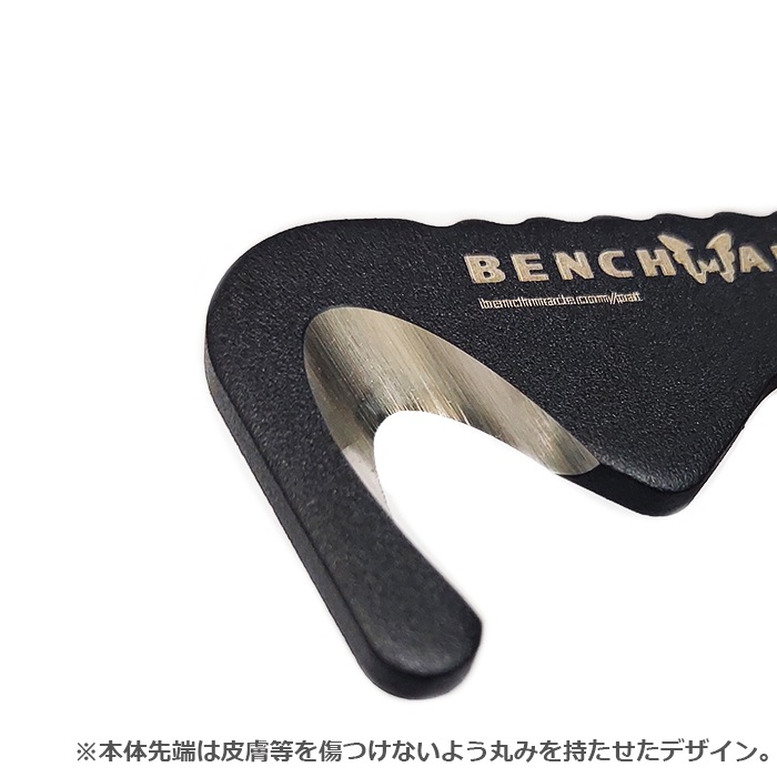 BENCHMADE 7BLKWSN RESCUE HOOK �ڥ٥���ᥤ�ɡ��쥹���塼�եå��ۡ��ü����� �ʥ��� �ߥ꥿�꡼ ���Х��Х� SEALs �쥹���塼 �ҳ� �����ȥ٥�� ���� æ��