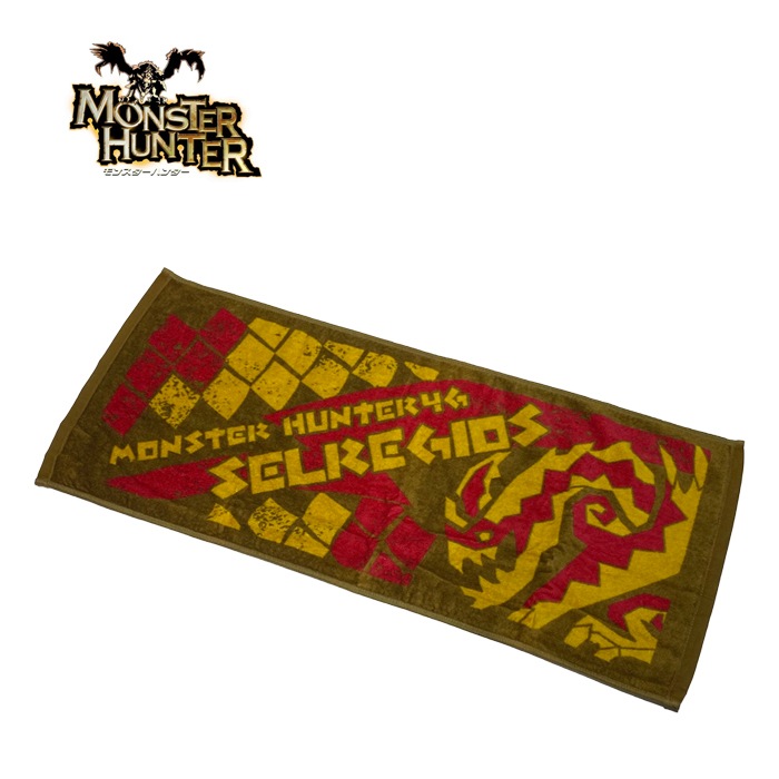 ��󥹥����ϥ󥿡� ����쥮���� �ե����������� <br>��Monster Hunter SEREGIOS FACE TOWEL�� CAPCOM ���ץ��� ��� ��ǥ����� ���å� �ߥ꥿�꡼ �����奢�� ������ ���ȥ� ��100�� �ե�����������