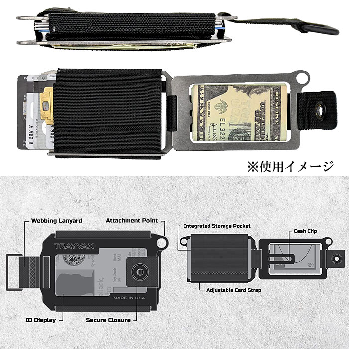 Trayvax �������� ������å�<br>�ڥȥ쥤�����å��� Axis Wallet�ۥ�� ��ǥ����� �ߥ꥿�꡼ �����奢�� ���ȥ꡼�� ���� ������ ������ ID�ۥ�� RFID �ץ��ƥ������ EDC ���֥�ǥ�����꡼ ���ƥ�쥹 �ץ졼�� ��° �ʥ����� 2���ޤ�