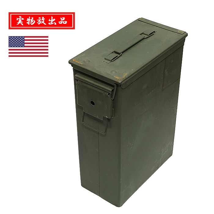 ʪ US 16inch TALL AMMO CAN/USED<br>US 16 ȡ ⥫/ʡۥߥ꥿꡼ ȥɥ 奢   Х 60mm ˤ M888 Ȣ ƥꥢ  졼 Ʒ ʪ