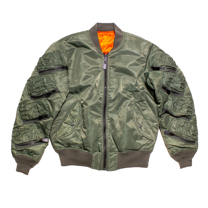 AVIREX 7835252018 12POCKET BIG MA-1<br>ڥå 12ݥå ӥå MA-1ۥ ʥ MA-1 奢 ȥɥ 12ݥå  ʪ ե饤ȥ㥱å ܥС㥱å