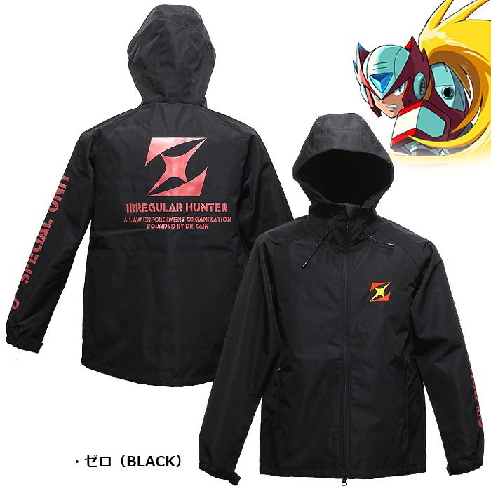 ���å��ޥ�X ������� ���㥱�å�<br>��RockmanX Wind Jacket��MEGAMAN ���� ��� ��ǥ����� �ߥ꥿�꡼ �����奢�� �����ȥɥ� CAPCOM ���ץ��� ������ ����饯���� Ĺµ �ȥåץ� �������� �ʥ����� �ɽ� ���å��� ���� �ץ������� �ɴ� �ݲ� OUTLET