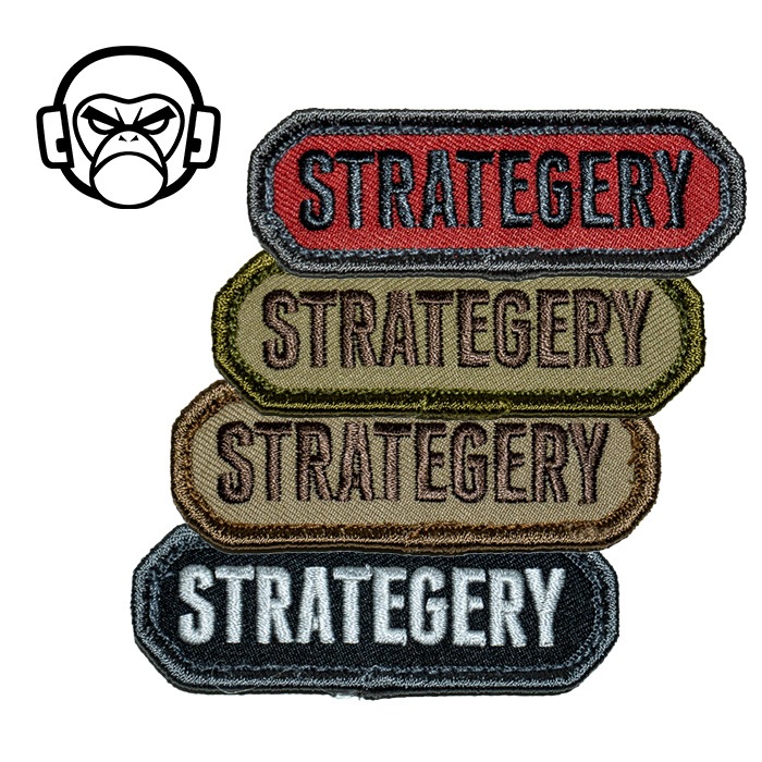 MIL-SPEC MONKEY Strategery Patch<br>�ڥߥ륹�ڥå�����󥭡� ��ά �ѥå��ۥߥ꥿�꡼ POLICE ���Х� ���Х��Х륲���� ��åڥ�