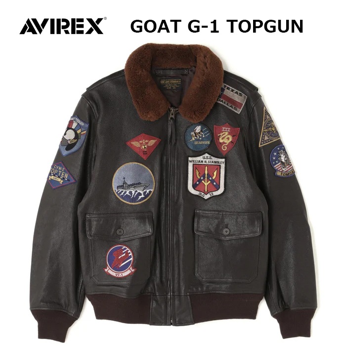 AVIREX 7836950010 GOAT G-1 TOPGAN<br>�ڥ��ӥ�å��� ������ G-1 �ȥåץ���ۥ�� �ߥ꥿�꡼ �����奢�� �����ȥɥ� �Х��� �ġ���� ��������� �������� �����Х� ���ʻȤ� �쥶�����㥱�å� �ե饤�ȥ��㥱�å� �ȥåץ���