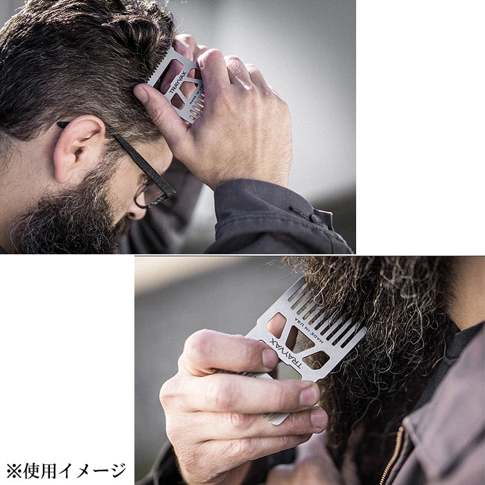 Trayvax ���եȥ�����åȥ�����<br>�ڥȥ쥤�����å��� Shift Wallet Comb�ۥ�� ���ƥ�쥹�������� �����ɥ����� �� ���� �ܥȥ륪���ץʡ� EDC EveryDay Carry ���֥�ǥ�����꡼