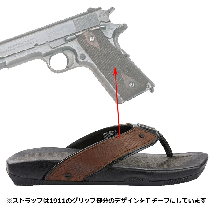 VIKTOS 1911 �������<br>�ڥ������ȥ� �ӥ��ȥ� 1911 Sandal�ۥ�� �ߥ꥿�꡼ �����ȥɥ� �����奢�� ���Х� R&R Rest and Recreation �ӡ���������� ���� �С��٥��塼 ������ ������ EVA �쥶�� ���������� �֥�å� 1911 ���Х��� ����� OUTLET SALE