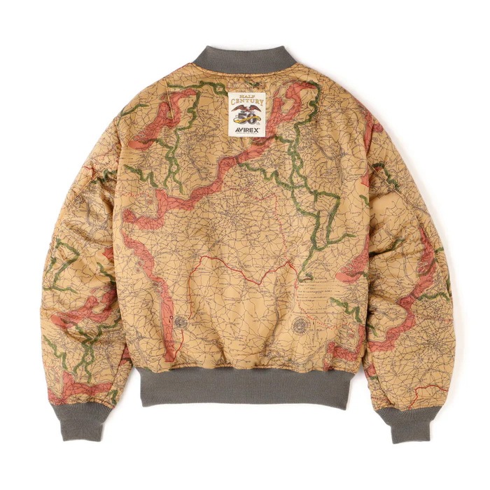 AVIREX 7835952019 50th AnniversaryMA-1 SIGNTATURE BIG LOGO<br>ڥӥå MA-1 ͥ㡼 ӥåۥ ߥ꥿꡼ 奢 ȥɥ Х ġ   ȥåץ Х ˥С꡼ ʻȤ 50ǯ MA-1