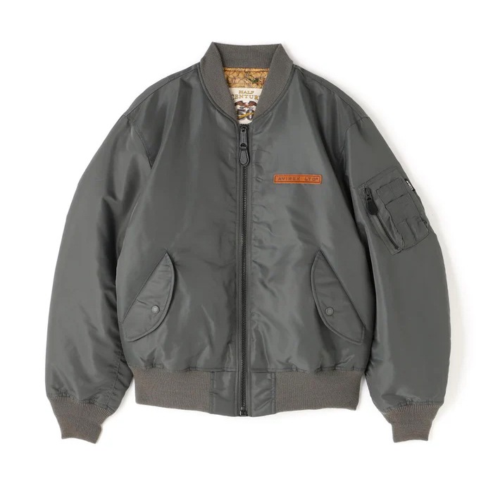 AVIREX 7835952019 50th AnniversaryMA-1 SIGNTATURE BIG LOGO<br>ڥӥå MA-1 ͥ㡼 ӥåۥ ߥ꥿꡼ 奢 ȥɥ Х ġ   ȥåץ Х ˥С꡼ ʻȤ 50ǯ MA-1